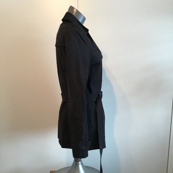Esprit Mid Length Single Breasted Belted Trench Coat Size S - Picture 5 of 14